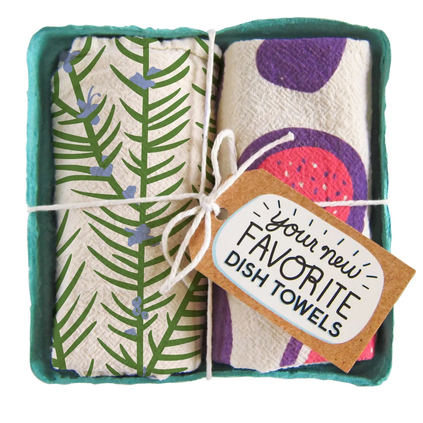 The Neighborgoods Rosemary & Fig - Dish Towel Set - Thumbnail 4