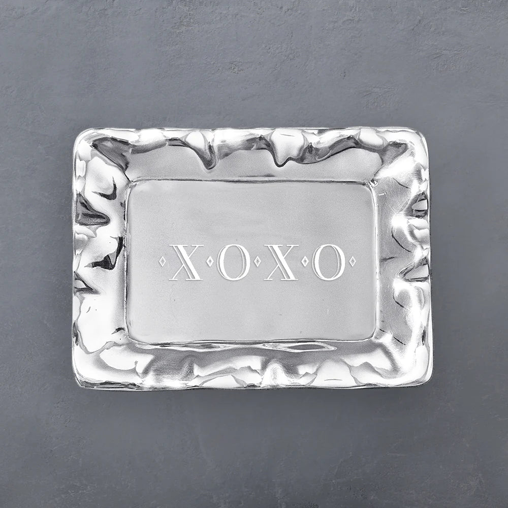 Beatriz Ball Vento Rectangular Engraved Tray - Thumbnail 3