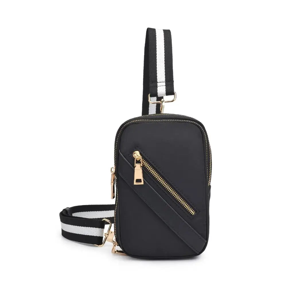 Sol and Selene Black Accolade Convertible Sling & Belt Bag