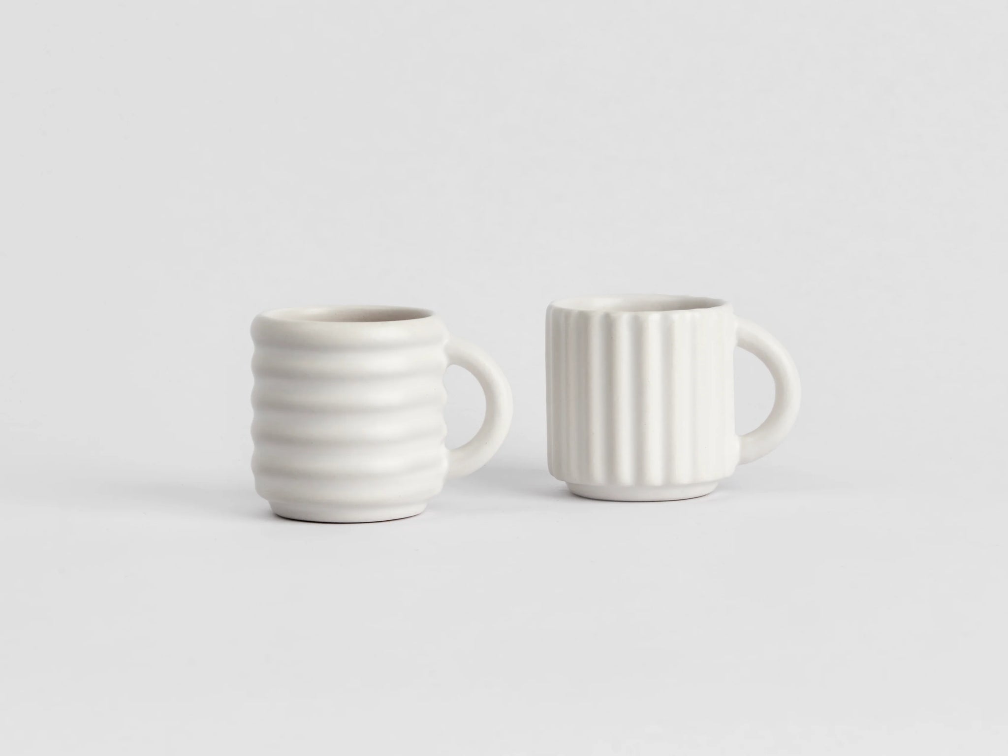 Form and Seek Ripple Espresso Cups Set of 2