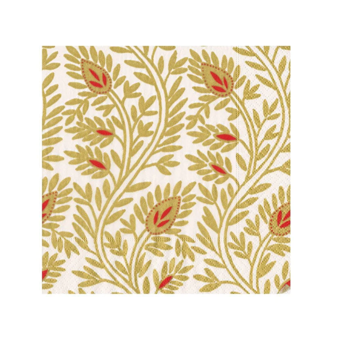 Caspari Samsara Gold Luncheon Napkins - Thumbnail 3