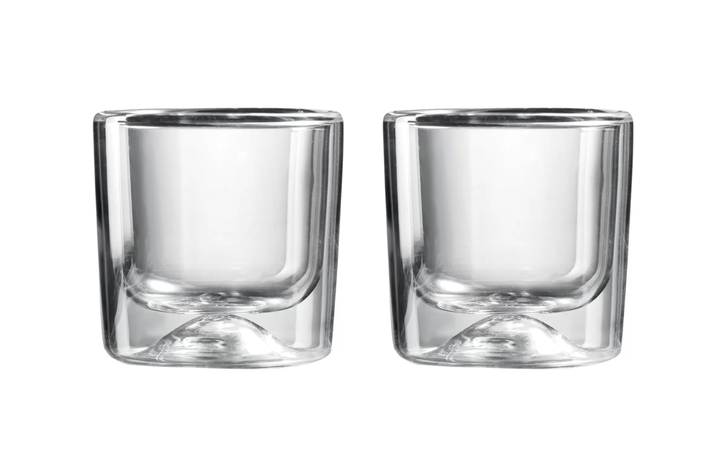 DOUBLE WALL THERMO-GLASSES Set of 2