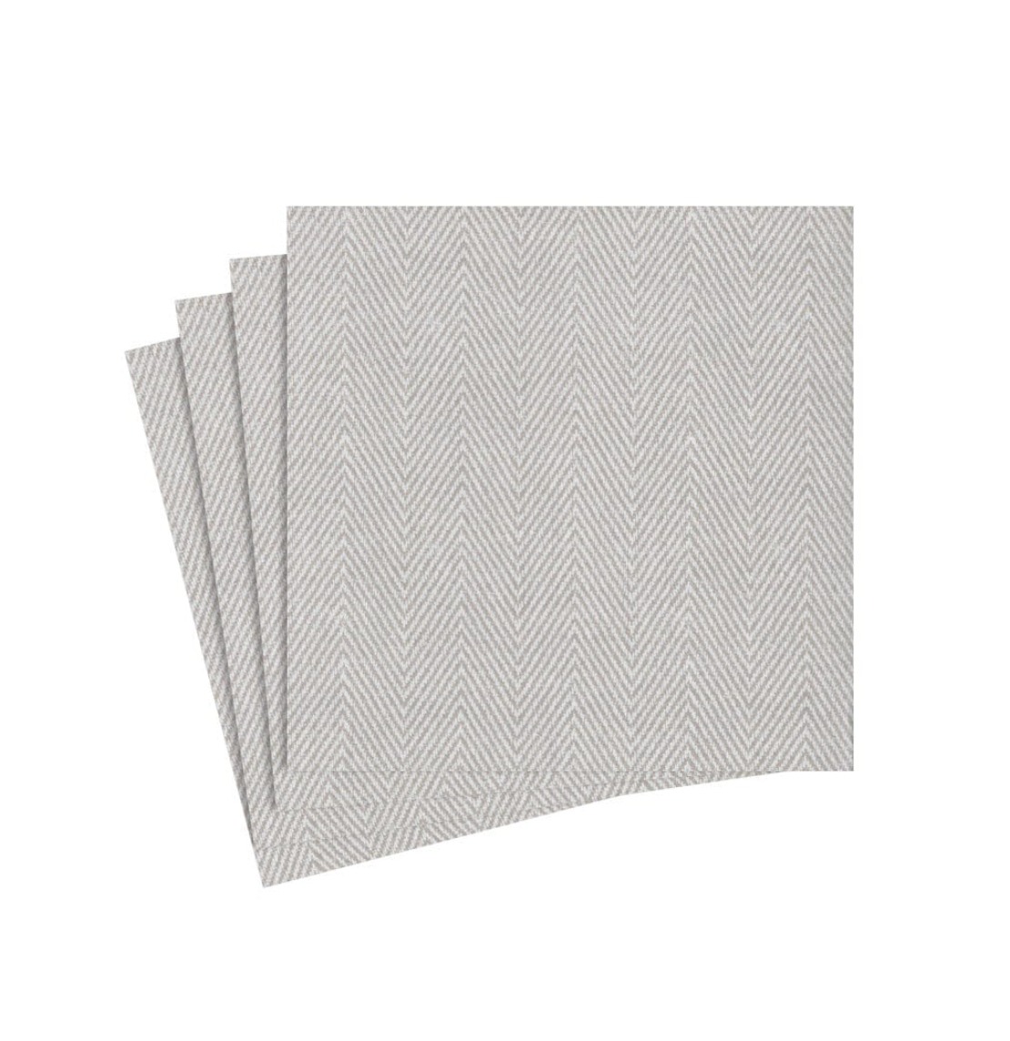 Caspari Pebble Paper Linen Cocktail Napkins