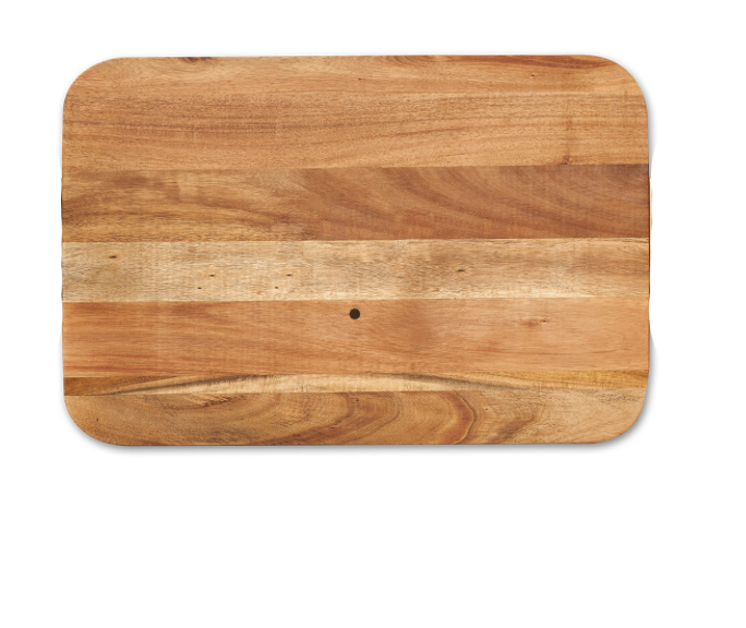 Maple Leaf Acacia Modern Rectangle with Rounded Corners
