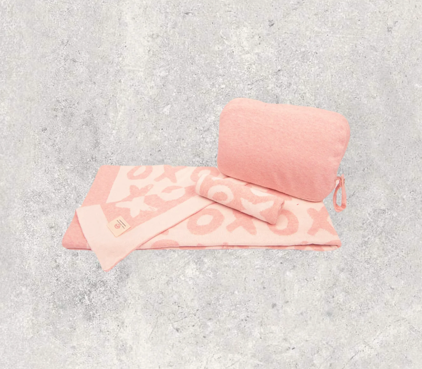 Pink Lemonade XOXO Blanket Set