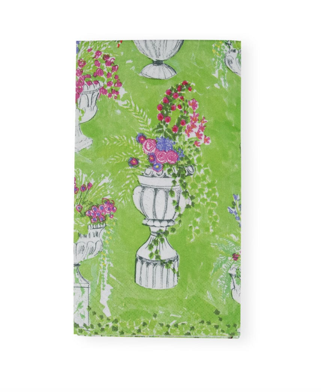 Caspari Jardin De Luxembourg Guest Towel Napkins - Thumbnail 2