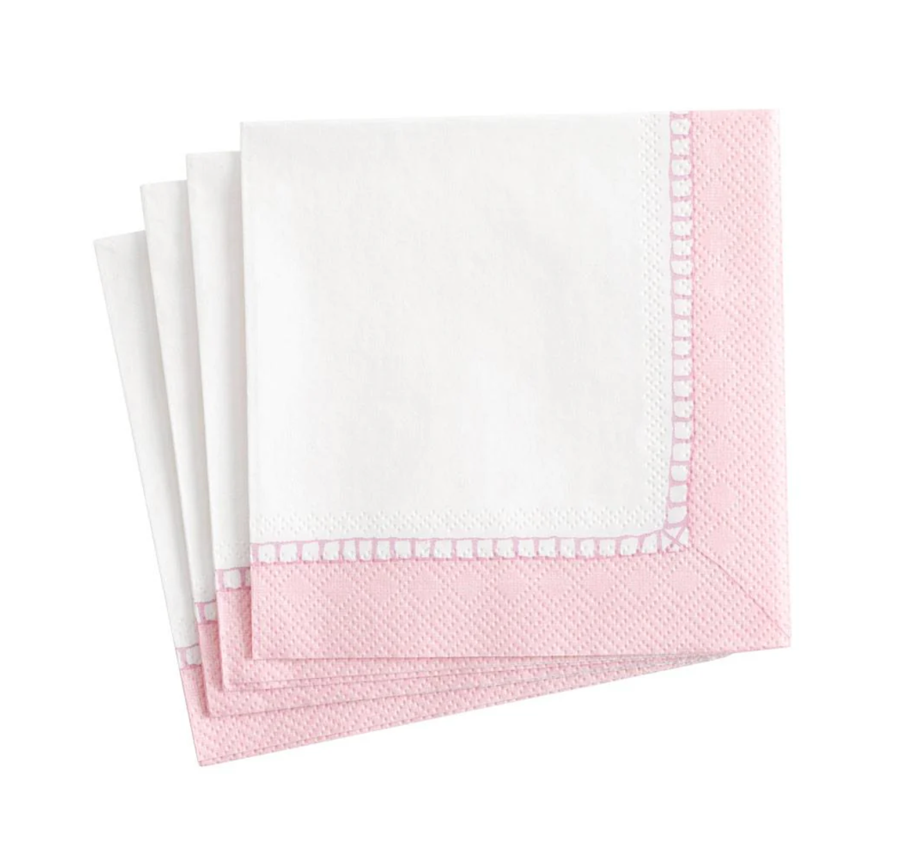 Caspari Pebble Paper Linen Cocktail Napkins - Thumbnail 2