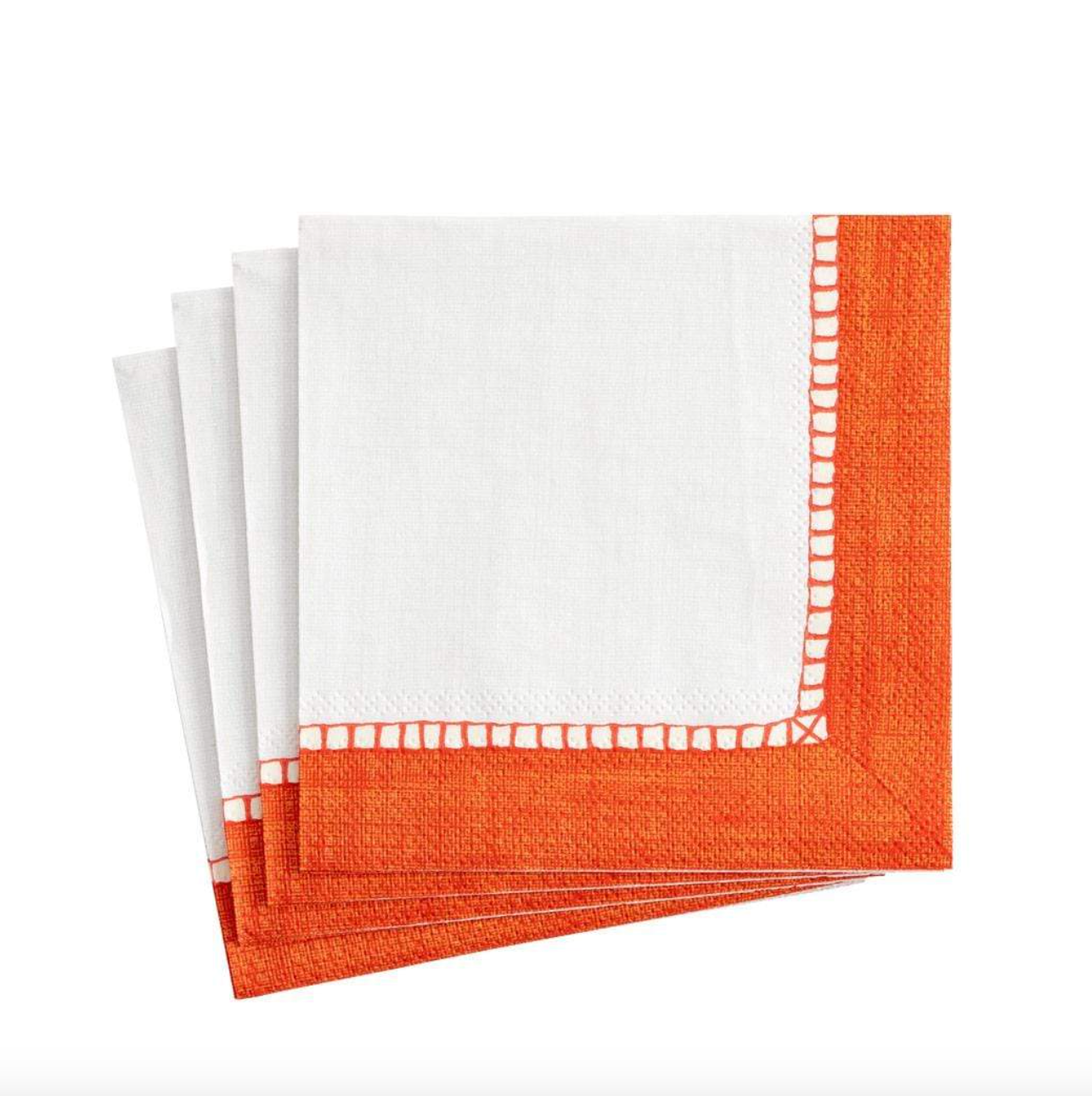 Caspari Pebble Paper Linen Cocktail Napkins - Thumbnail 3