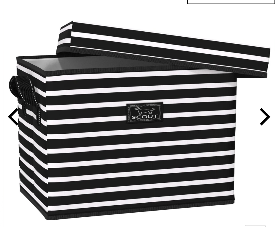 Scout Lidded Storage Bin Medium - Thumbnail 2