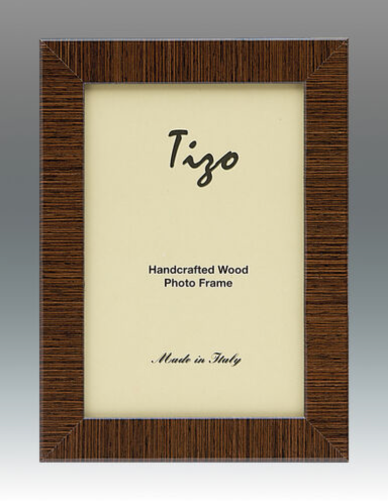 Tizo Narrow Natural Grain Italian Wood Frame