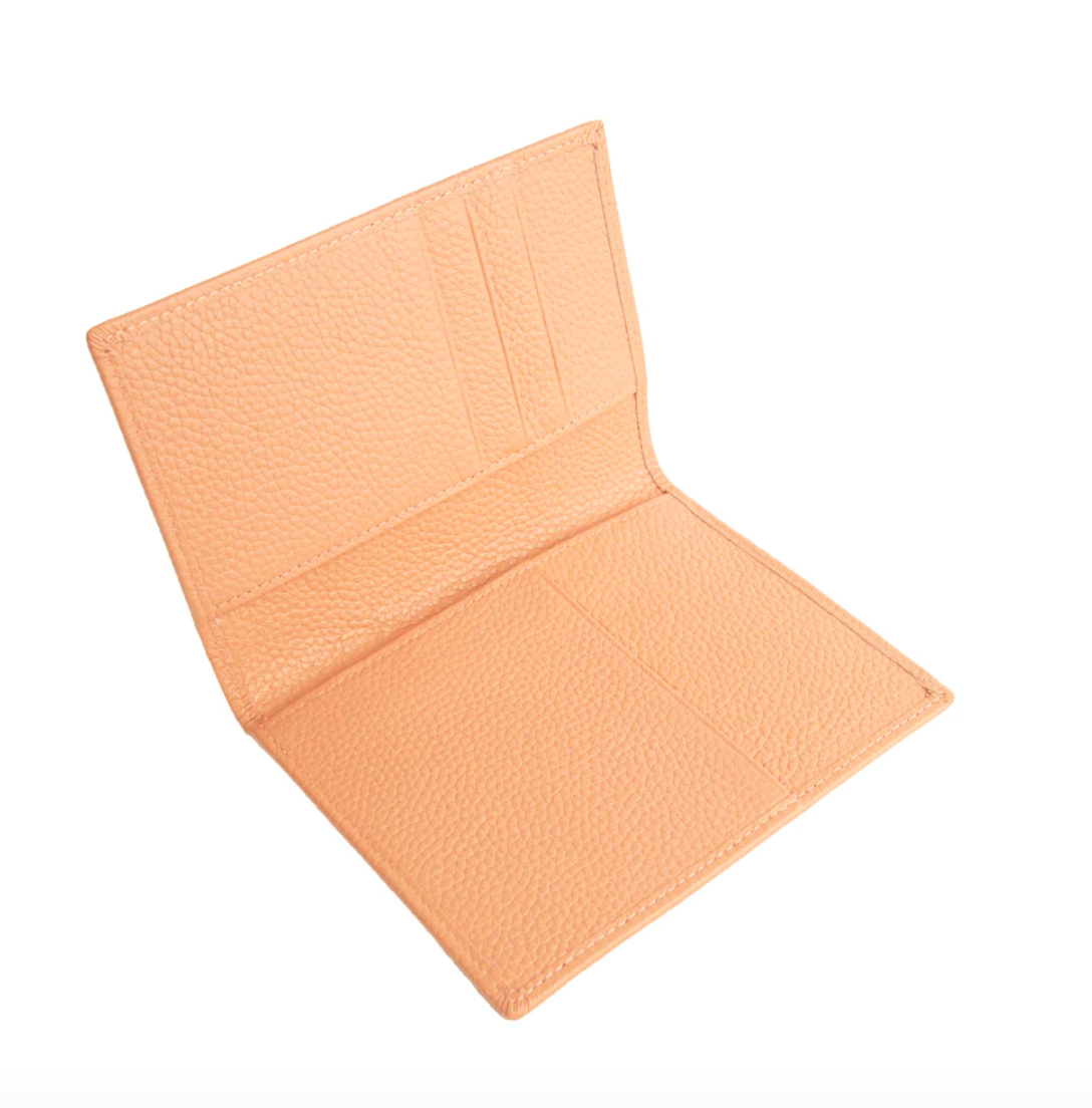 Brouk Cream Stanford Passport Holder