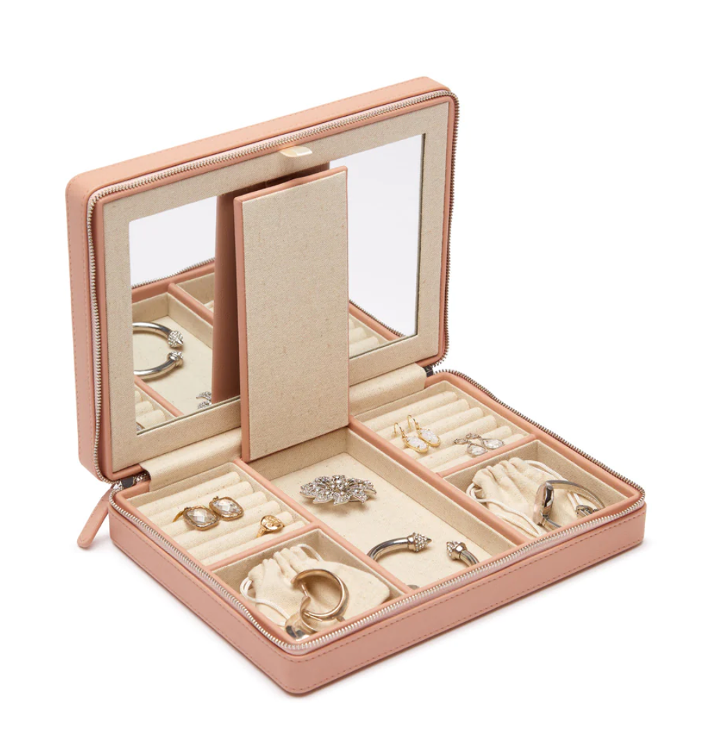 Brouk Blush Luna Travel Jewelry Case