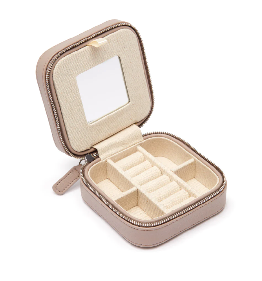 Brouk Gray Small Travel Jewelry Case