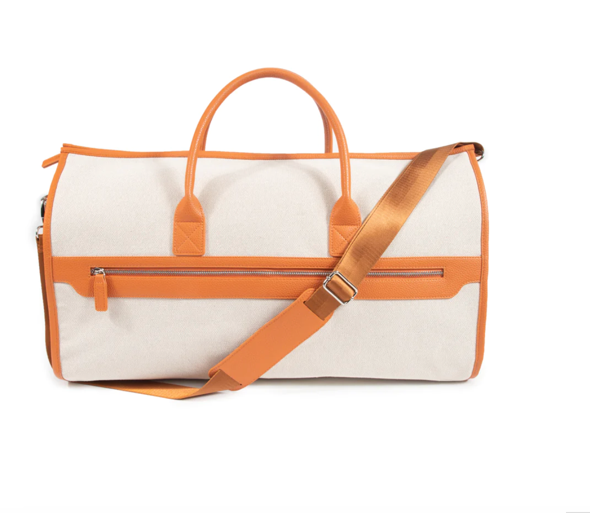 Brouk Orange Capri 2-In-One Garment and Duffel Bag