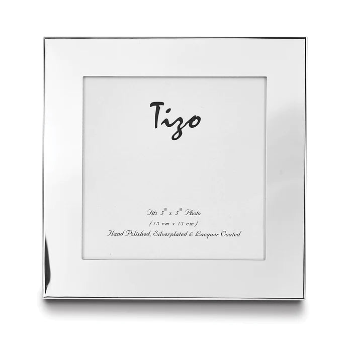 Tizo Silverplate Frame 5x5