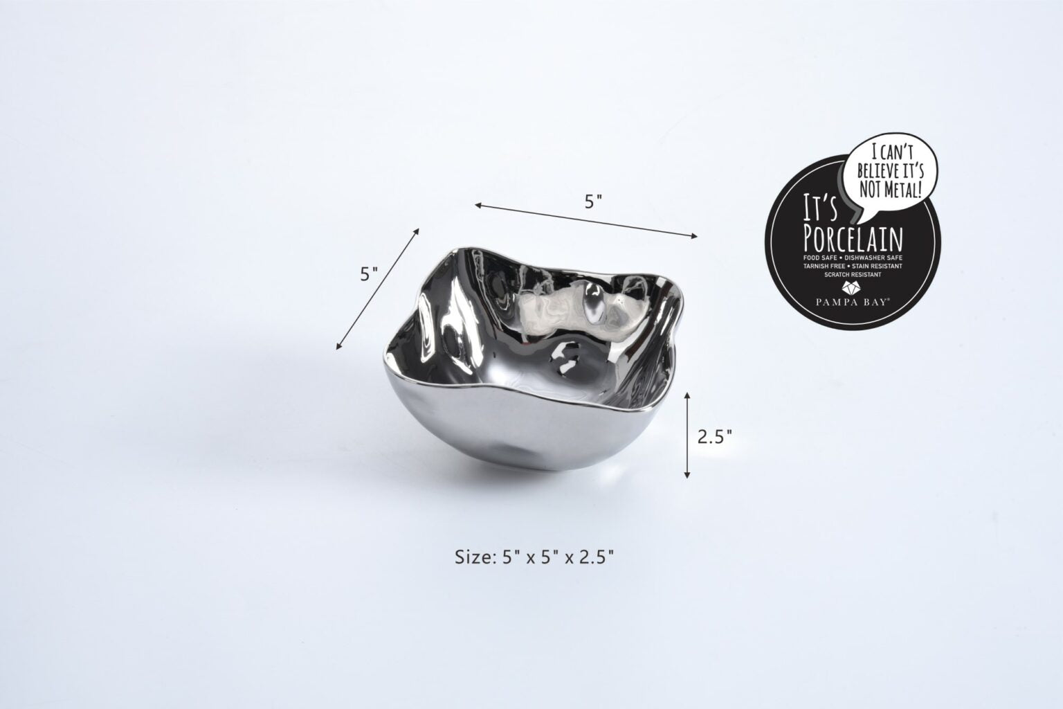 Square Snack Bowl - Thumbnail 2
