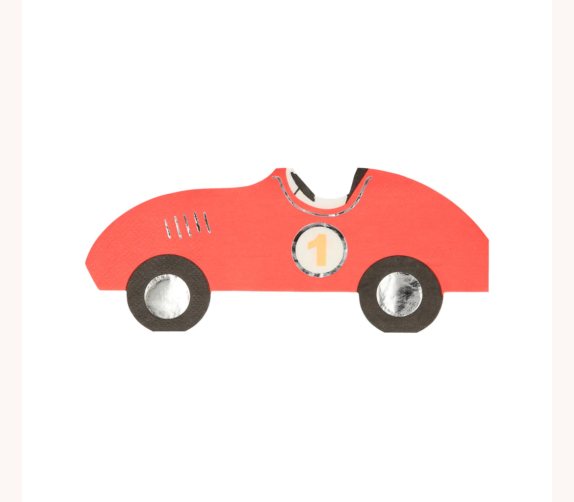Meri Meri Race Car Napkins - Thumbnail 4