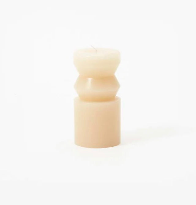 Totem Candle Small Sand